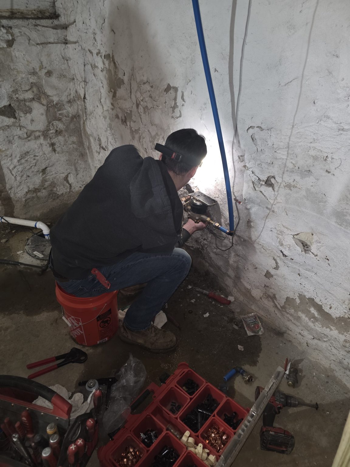 Completed plumbing work in Kansas City by Old School Plumbing — project photo 20